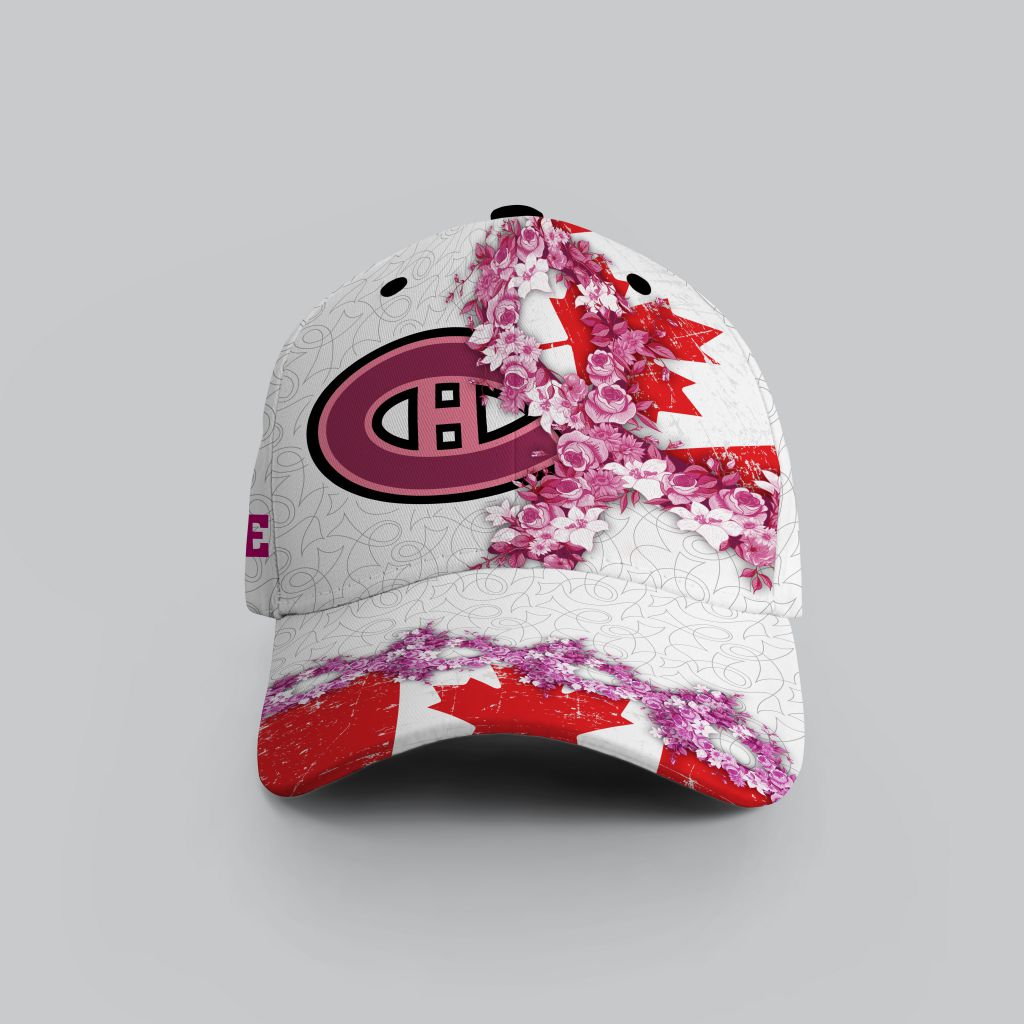 NHL Montreal Canadiens | Specialized Cap In OCTOBER WE WEAR PINK BREAST ...