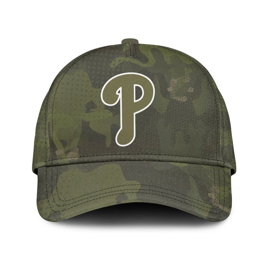 Premium MLB Philadelphia Phillies Military Appreciation Month Classic Cap NMD