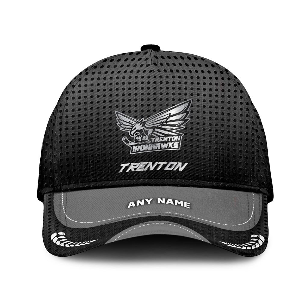 ECHL Trenton Ironhawks Personalized Name Classic Cap Design ST2501