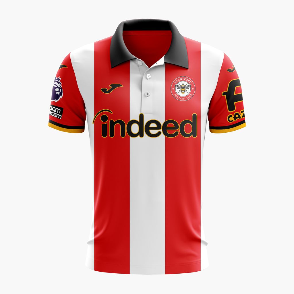 Brentford Personalized 2026-27 Home Polo Design