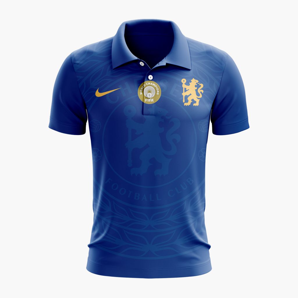 Chelsea Personalized 2026-27 Home Concept Design Polo