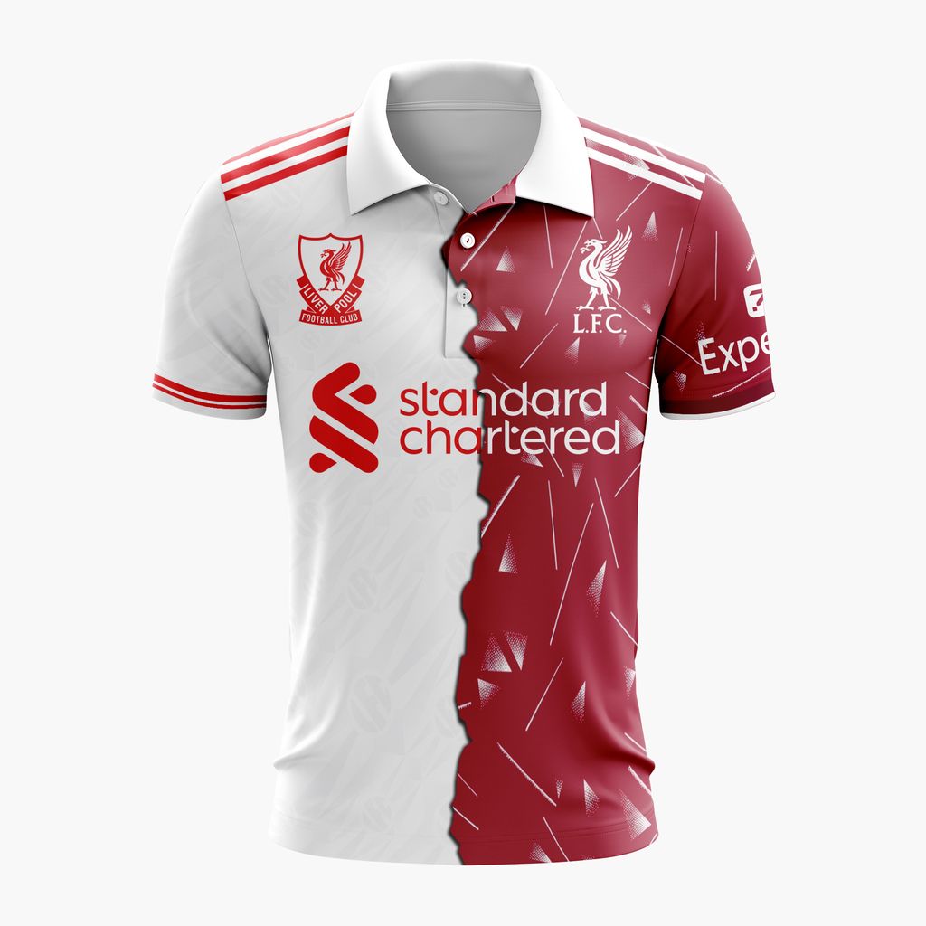 Liverpool Personalized 2026-27 Home Mix Away Polo Design