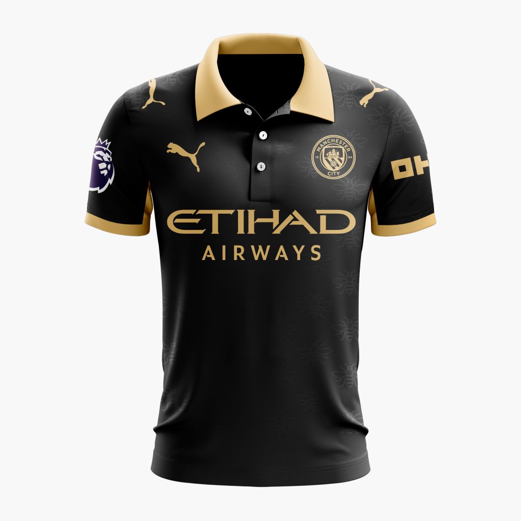 Manchester City Personalized 2026-27 Premier League Away Polo Design
