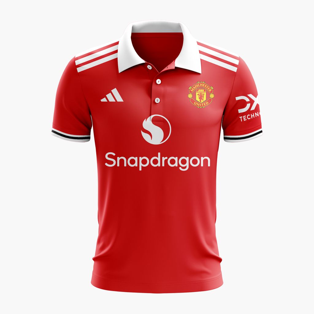Manchester United Personalized 2026-27 Home Polo Design