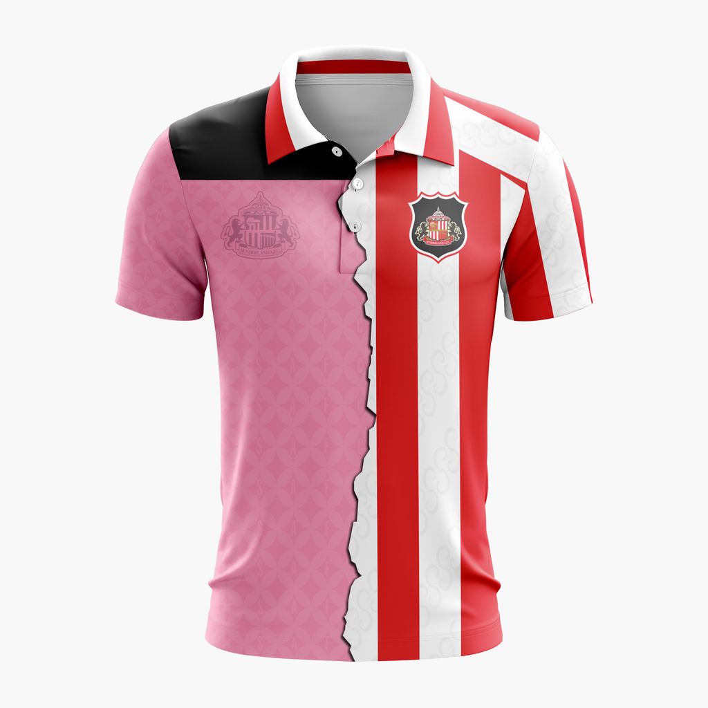 Sunderland AFC Personalized 2026-27 Home Mix Away Polo Design