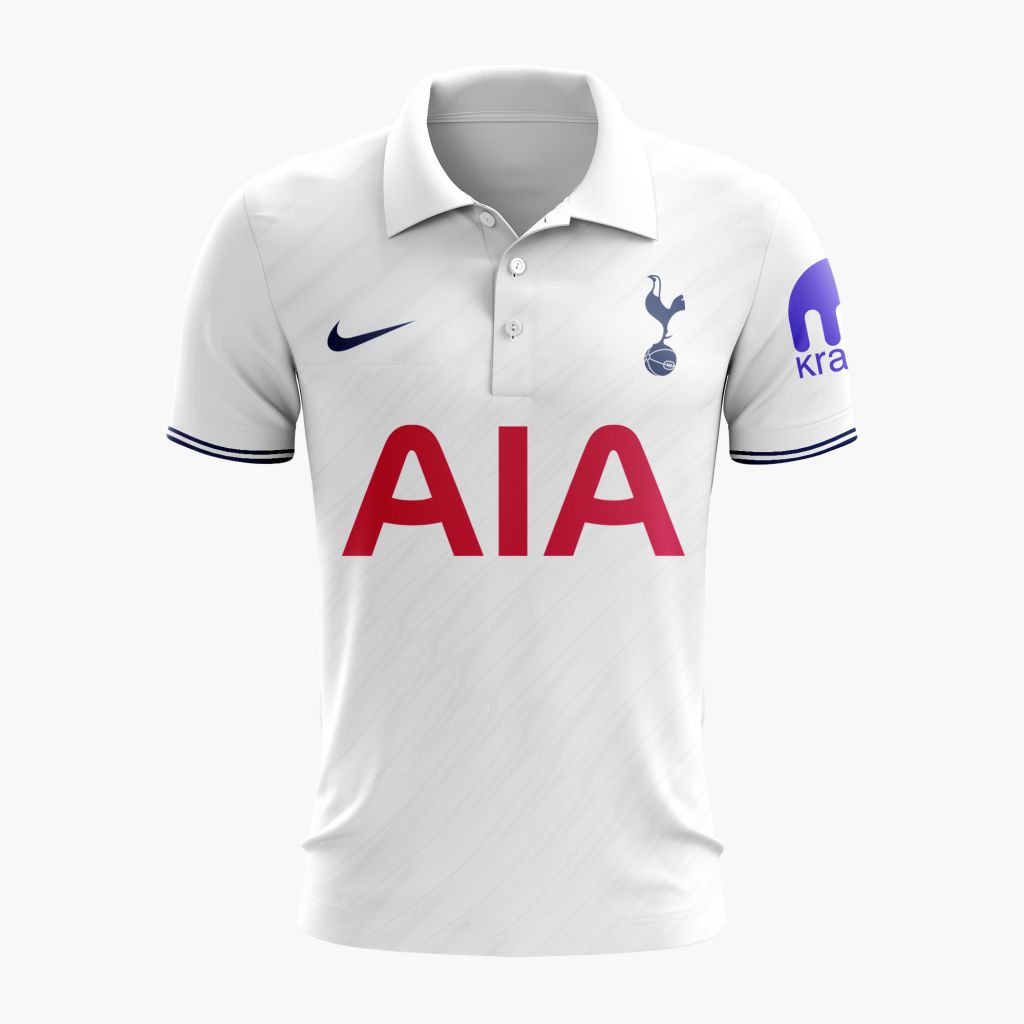 Tottenham Hotspur Personalized 2026-27 Home Polo Design