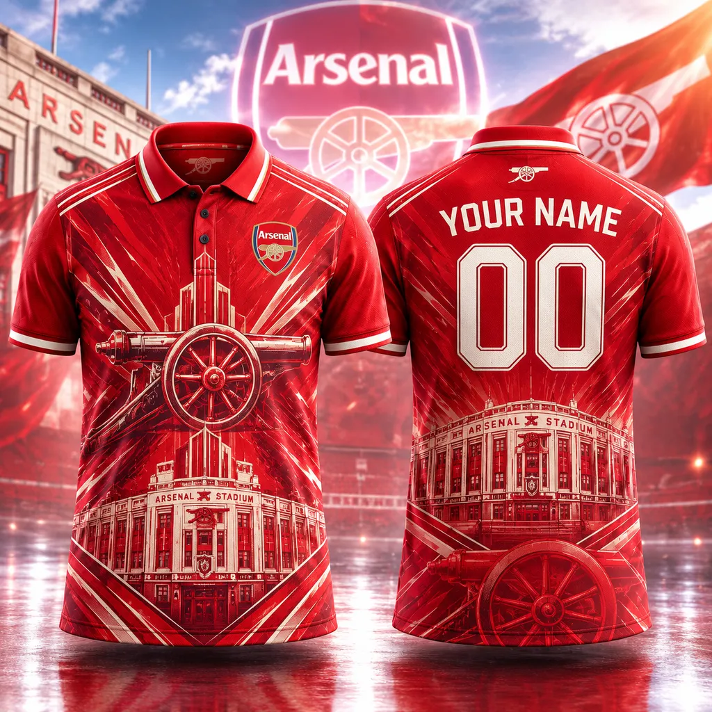 Arsenal Personalized Highbury Cannon Heritage Design ST2601