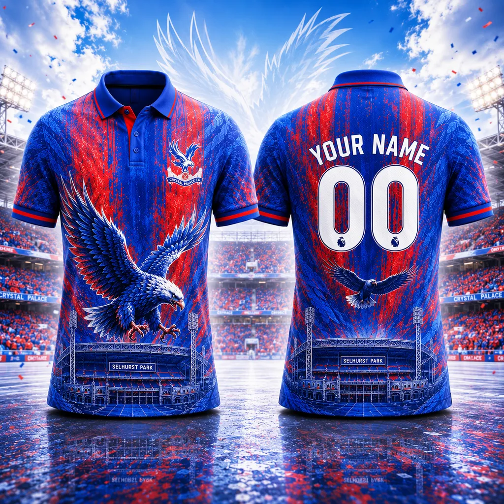 Crystal Palace Personalized Eagle Heritage Design ST2601