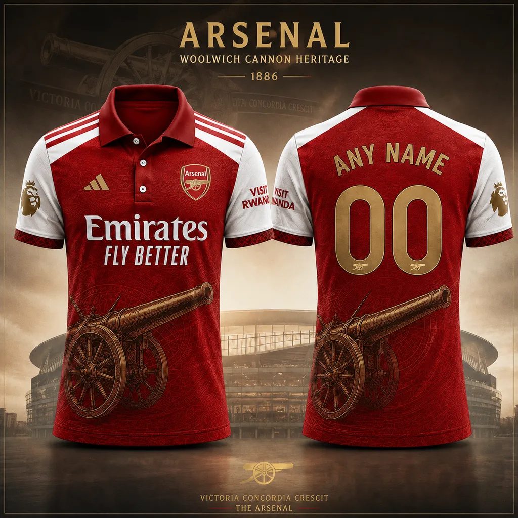 Arsenal Personalized Cannon Heritage Design ST2601