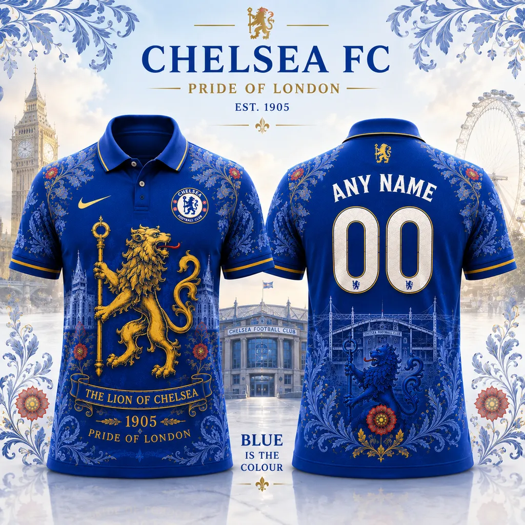 Chelsea Personalized Lion Rampant Heritage Design ST2601