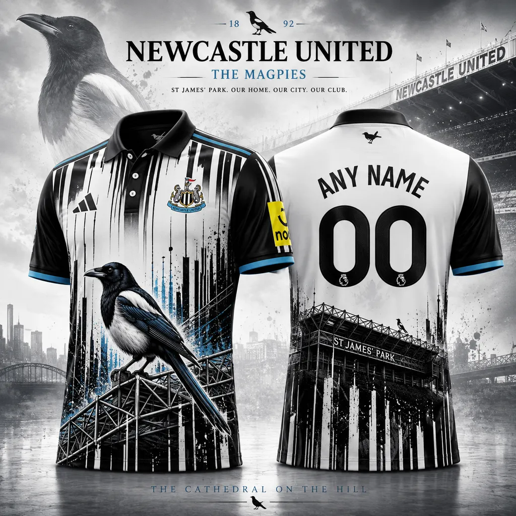 Newcastle United Personalized Cathedral on the Hill Design ST2601