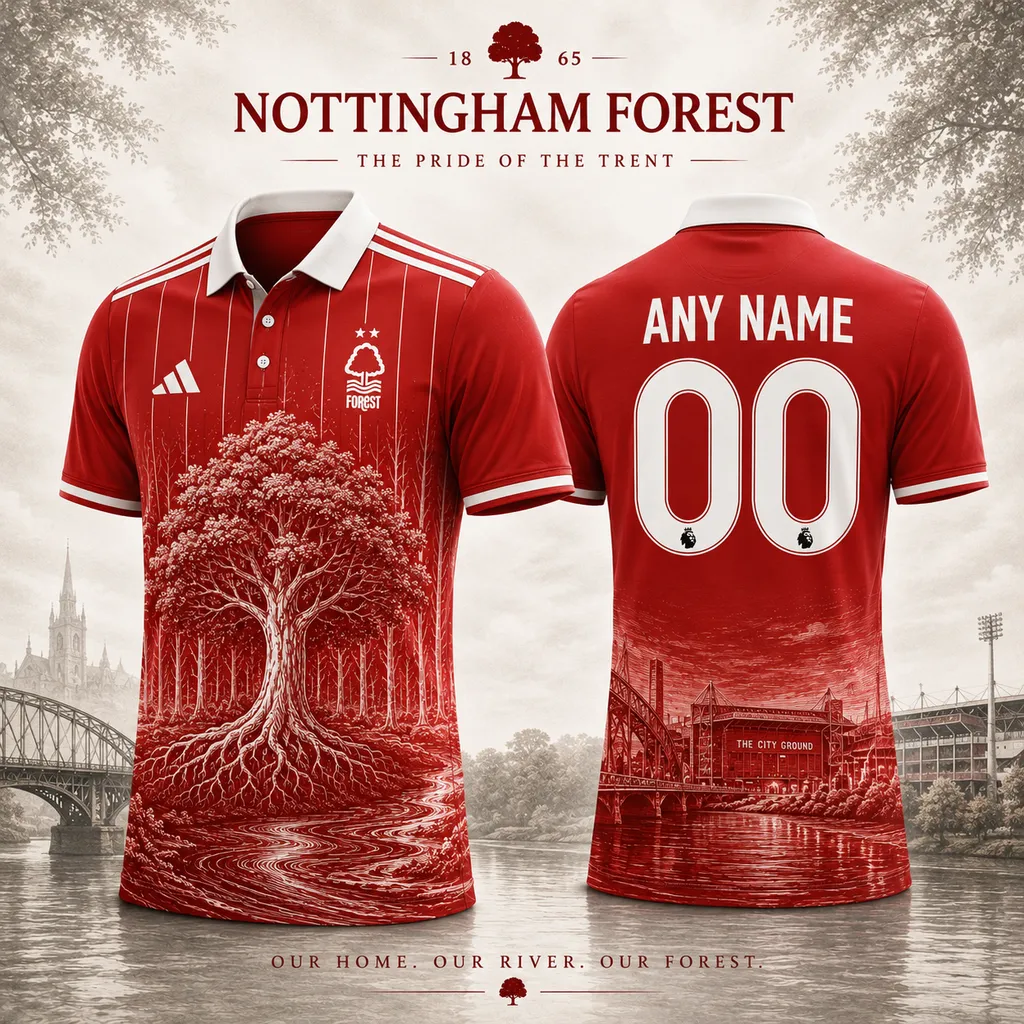 Nottingham Forest Personalized Pride of the Trent Design ST2601