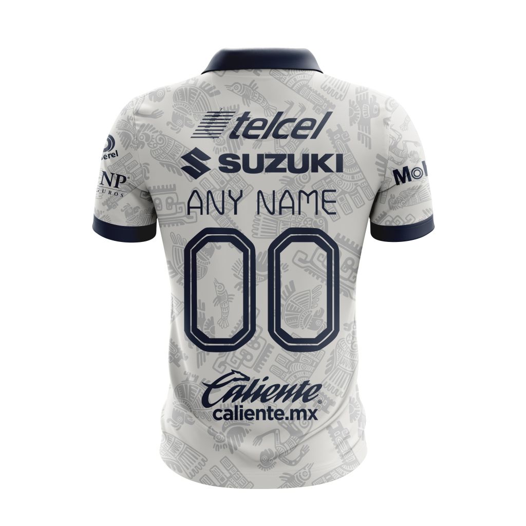 LIGA MX Pumas UNAM 2023 – 2024 Home Aztec Polo – Dulcie Shop