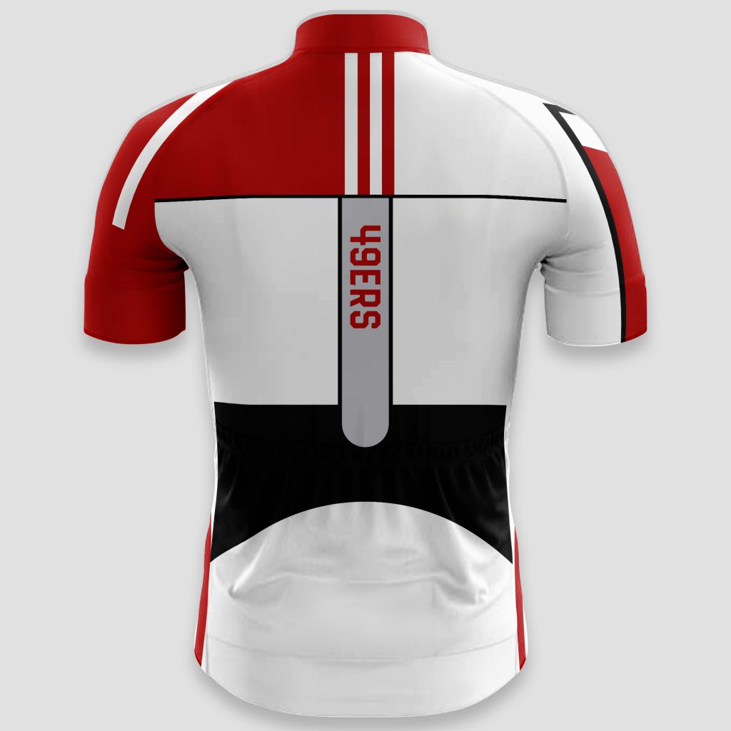 49ers cycling jersey