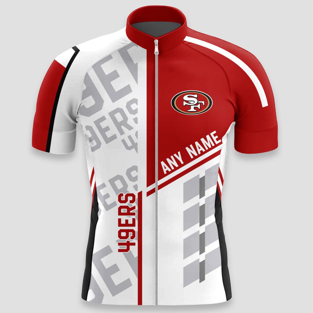 49ers cycling jersey