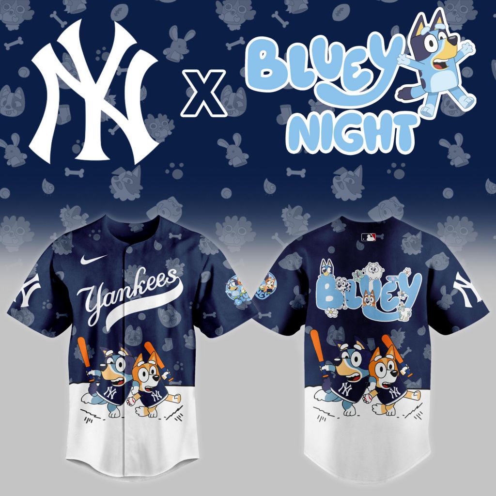 MLB New York Yankees x Bluey Night Design V2501