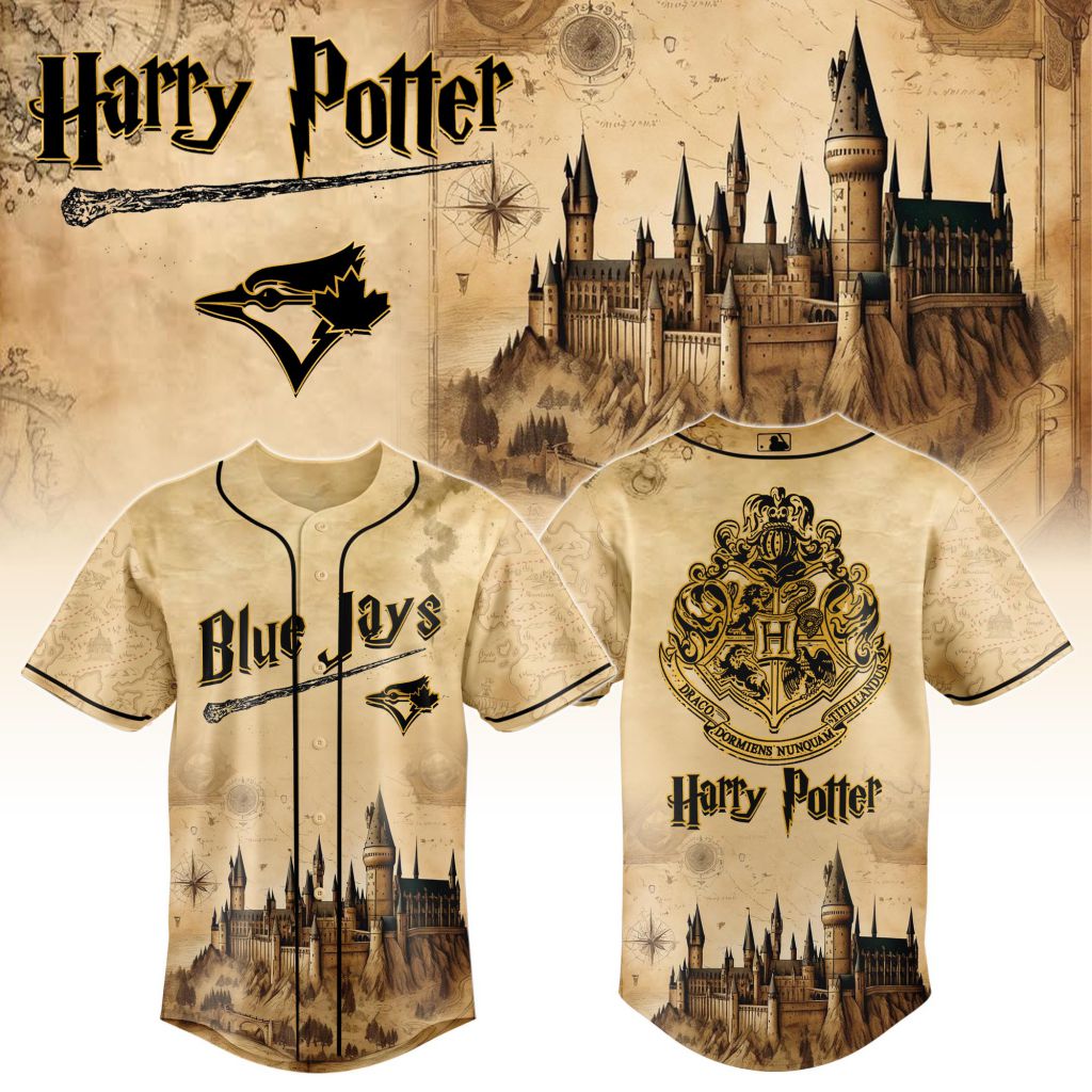 MLB Toronto Blue Jays x Harry Potter Hogwarts Design V2501