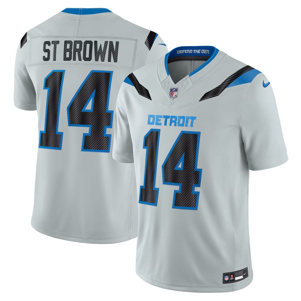 NFL Detroit Lions 2026 St Brown Rivalries Collection Limited Jersey