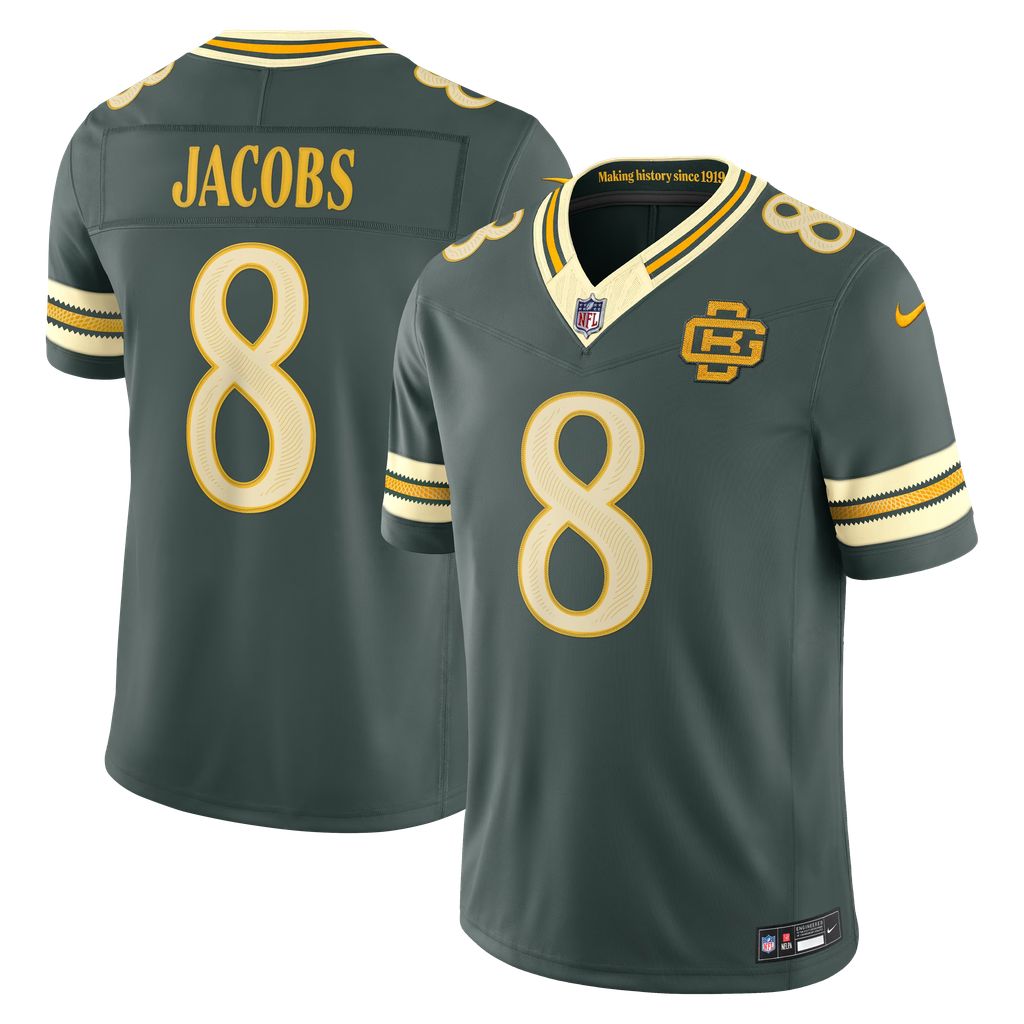 NFL Green Bay Packers 2026 Jacobs Rivalries Collection Limited Jersey