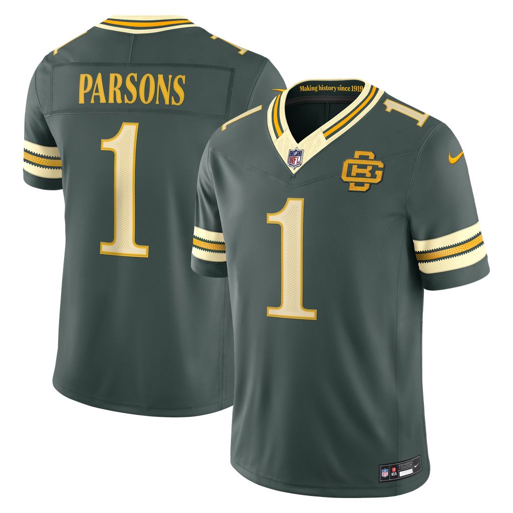 NFL Green Bay Packers 2026 Parsons Rivalries Collection Limited Jersey
