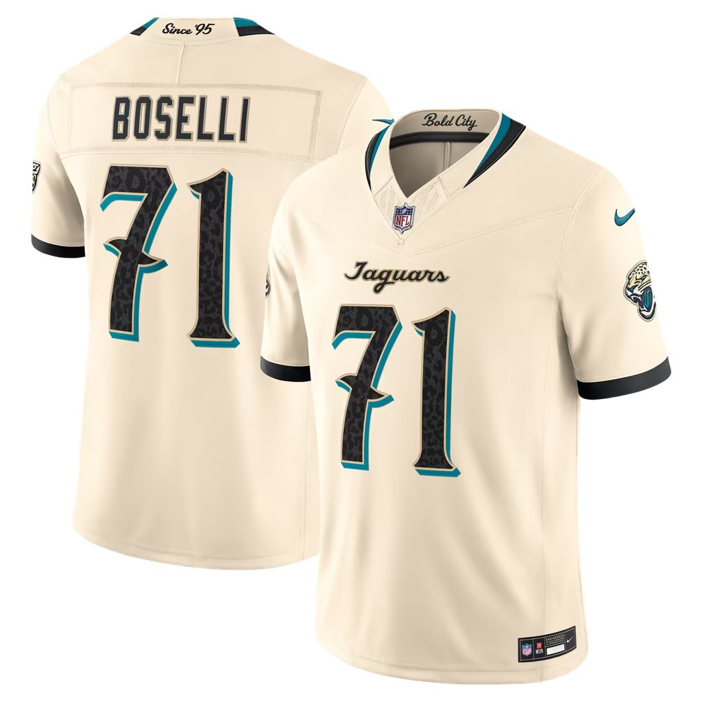 Sport NFL > Jacksonville Jaguars 2026 Boselli Rivalries Collection Limited Jersey