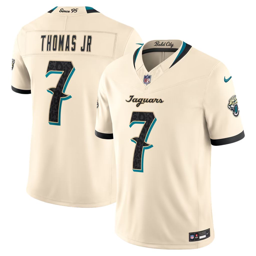 NFL Jacksonville Jaguars 2026 Thomas Jr Rivalries Collection Limited Jersey