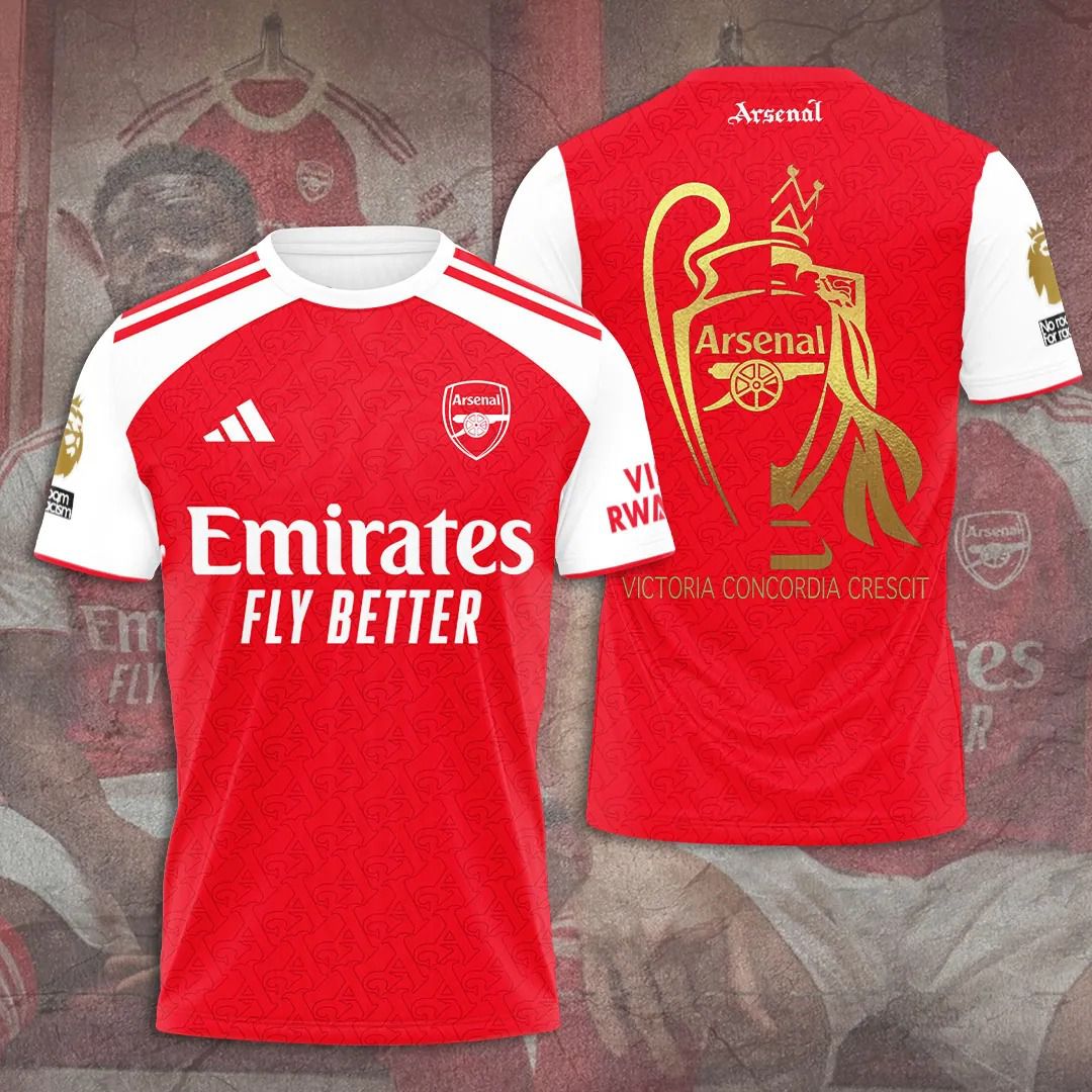 Arsenal Speical 2025-2026 Premier League Champions Home Design ST2602