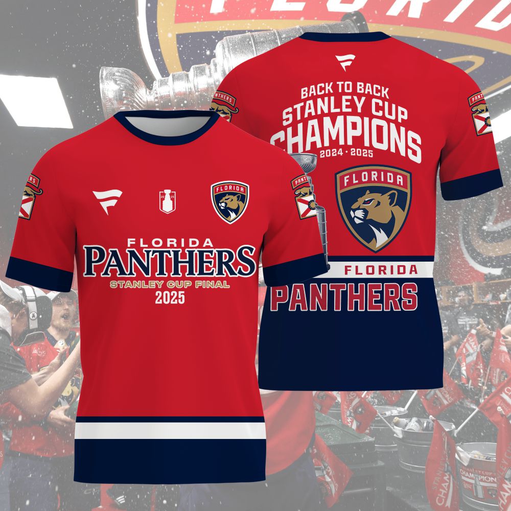 NHL Florida Panthers Special 2025 Stanley Cup Champions Design ST2520