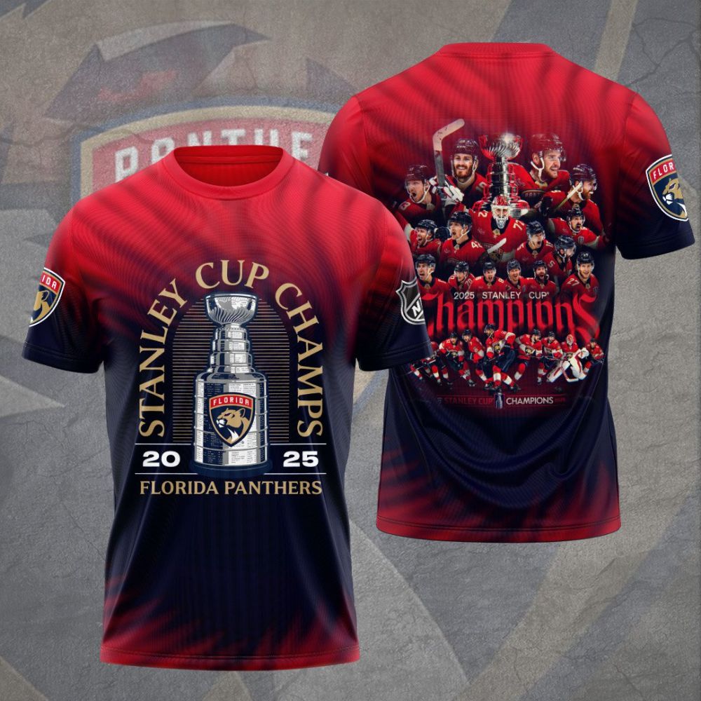 NHL Florida Panthers Special 2025 Stanley Cup Champions Design ST2523