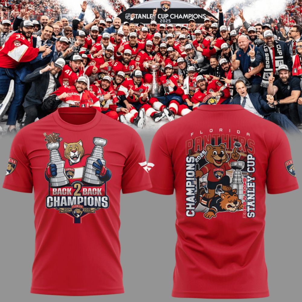 NHL Florida Panthers Special 2025 Stanley Cup Champions Design ST2525