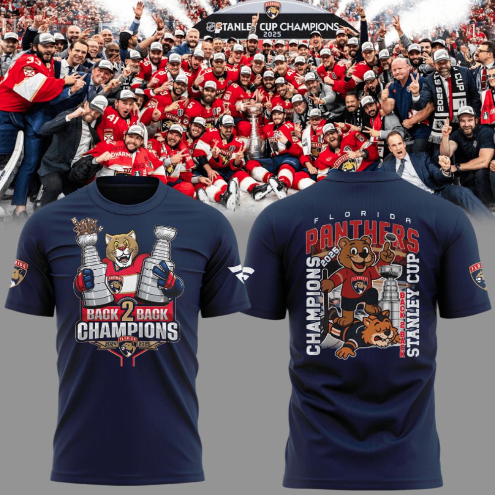 NHL Florida Panthers Special 2025 Stanley Cup Champions Design ST2526