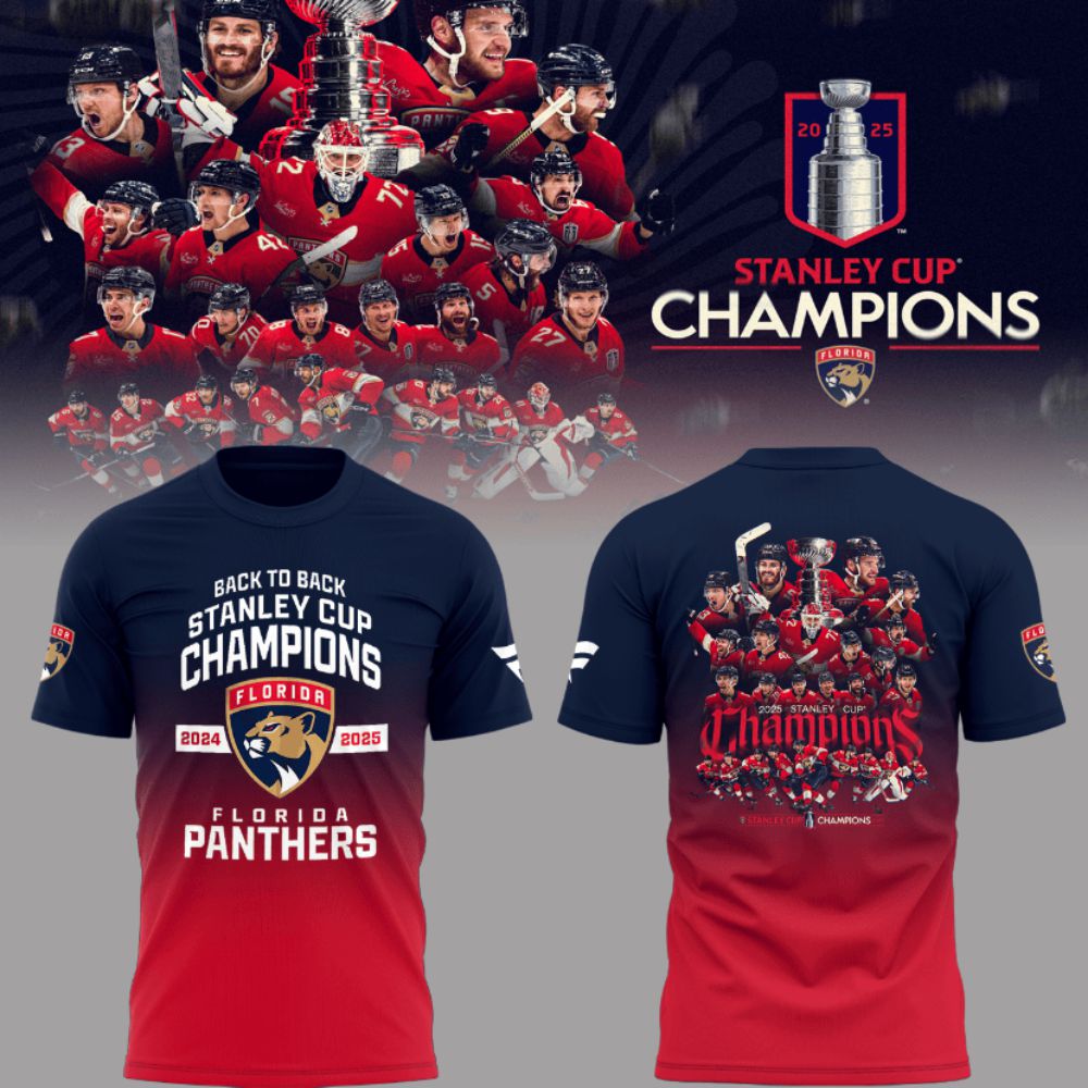 NHL Florida Panthers Special 2025 Stanley Cup Champions Design ST2528