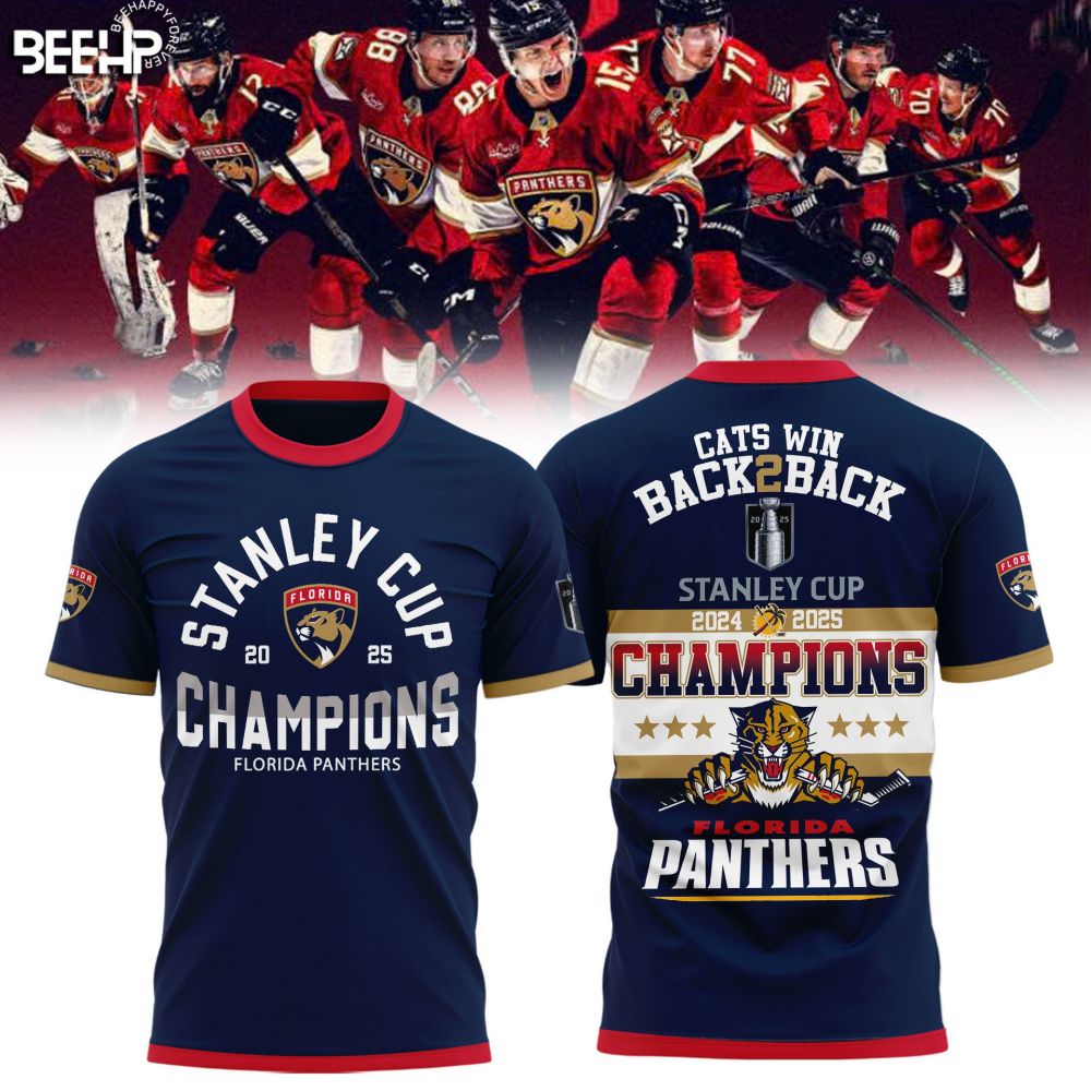 NHL Florida Panthers Special 2025 Stanley Cup Champions Design ST2532