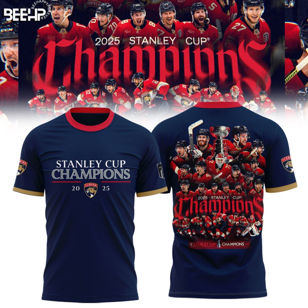 NHL Florida Panthers Special 2025 Stanley Cup Champions Design ST2538