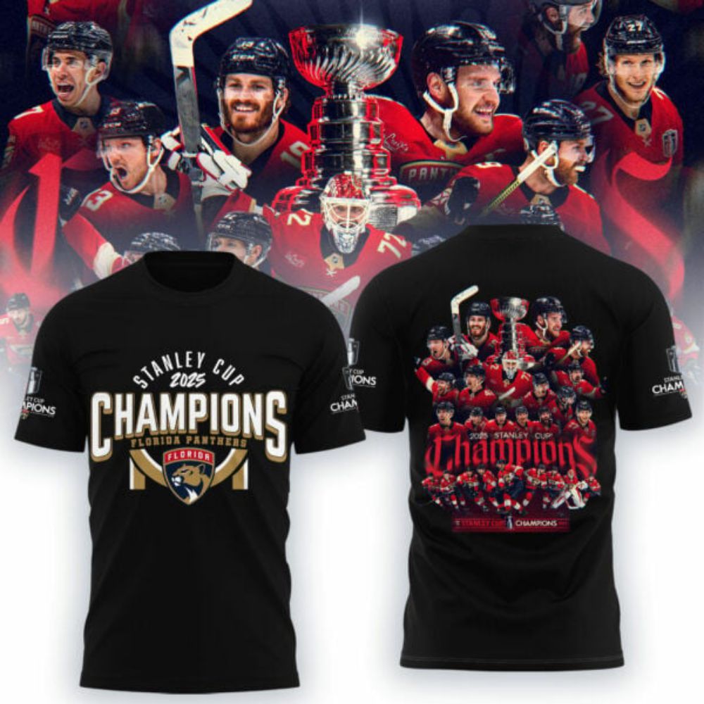 NHL Florida Panthers Special 2025 Stanley Cup Champions Design ST2541