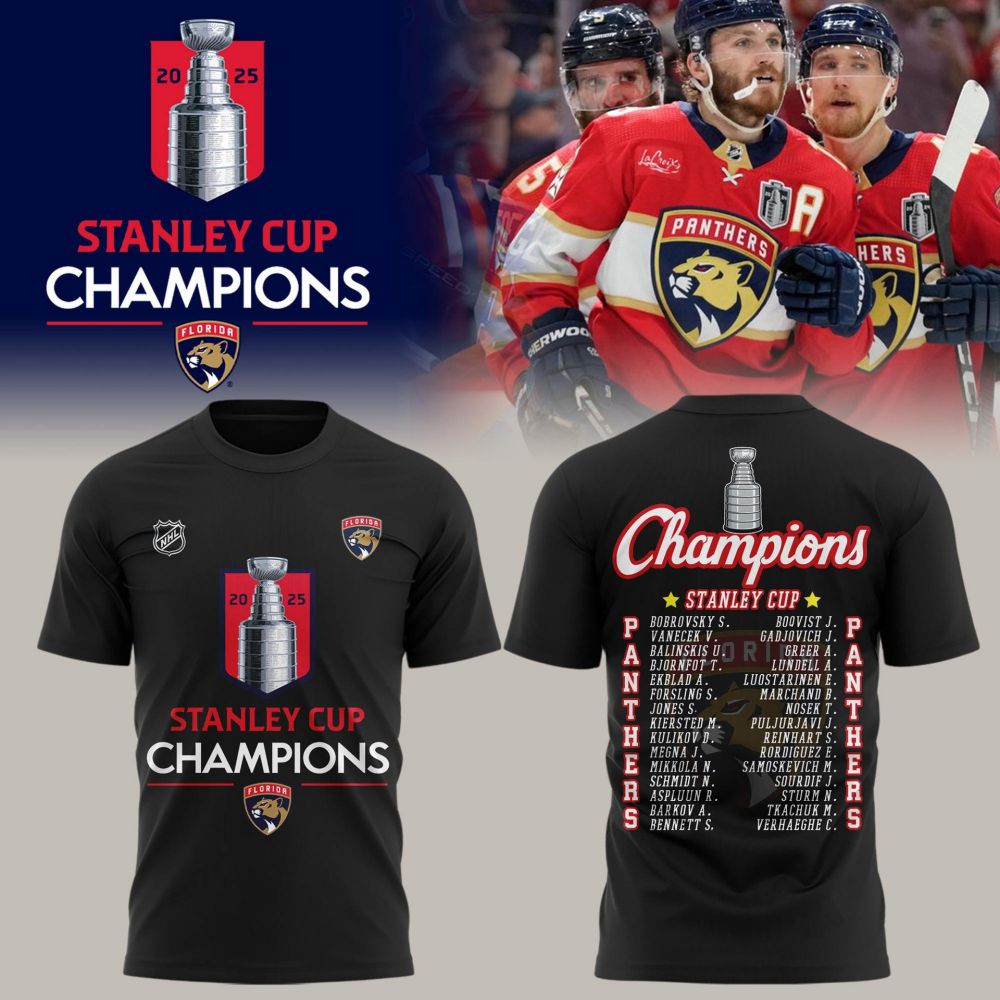 NHL Florida Panthers Special 2025 Stanley Cup Champions Design ST2546