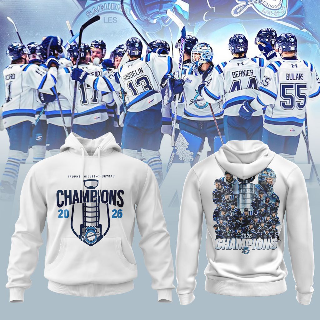 QMJHL Chicoutimi Saguenéens Special 2026 Champions Design ST2601