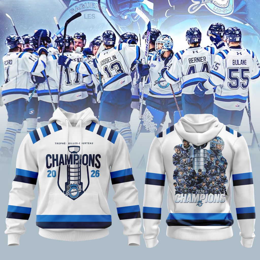 QMJHL Chicoutimi Saguenéens Special 2026 Champions Design ST2602