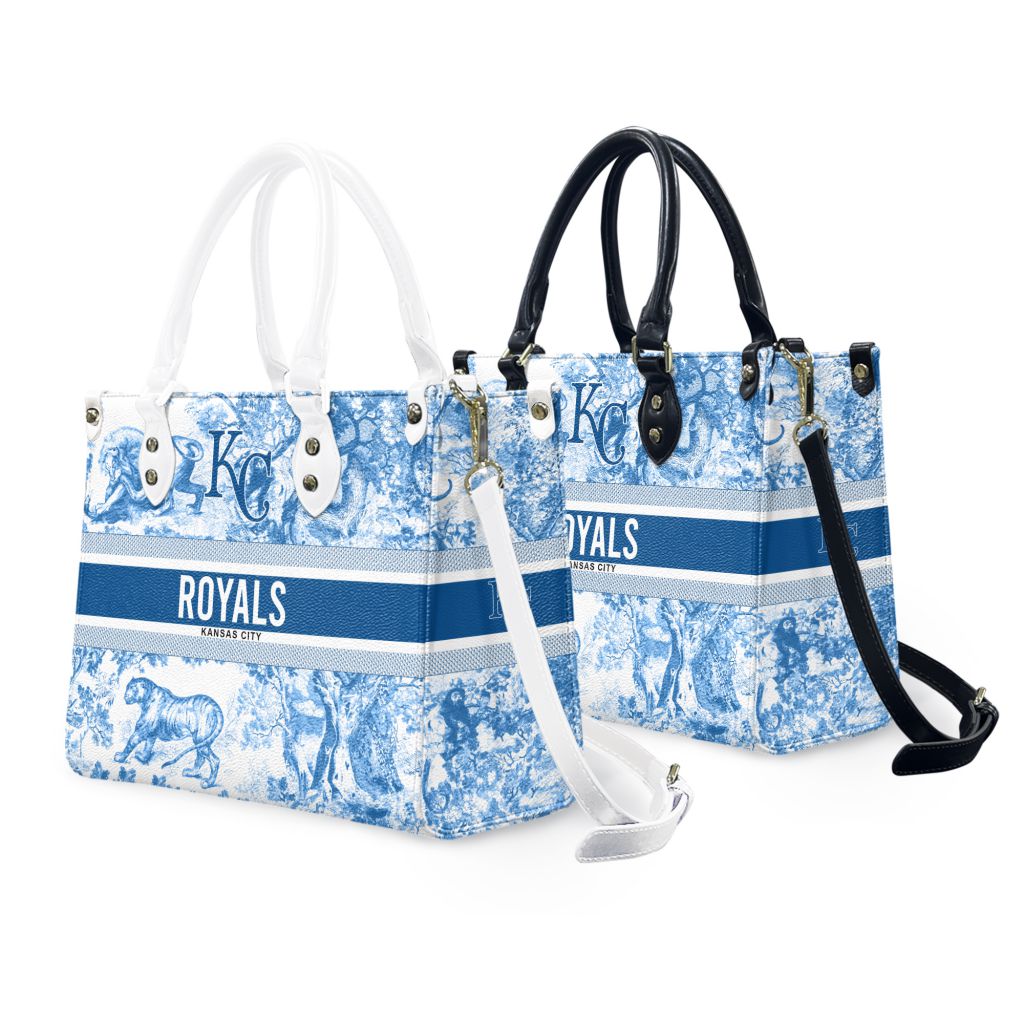 MLB Kansas City Royals Special Women's Zipper Handbag Design ST2501