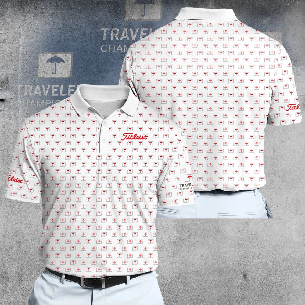 Titleist Travelers Championship Brands Men Polo Shirt