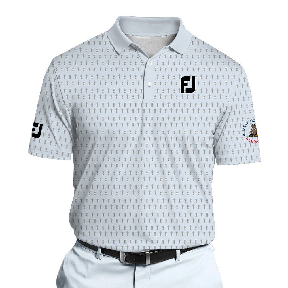 FootJoy 125th U.S. Open Oakmont Light Blue Polo Shirt