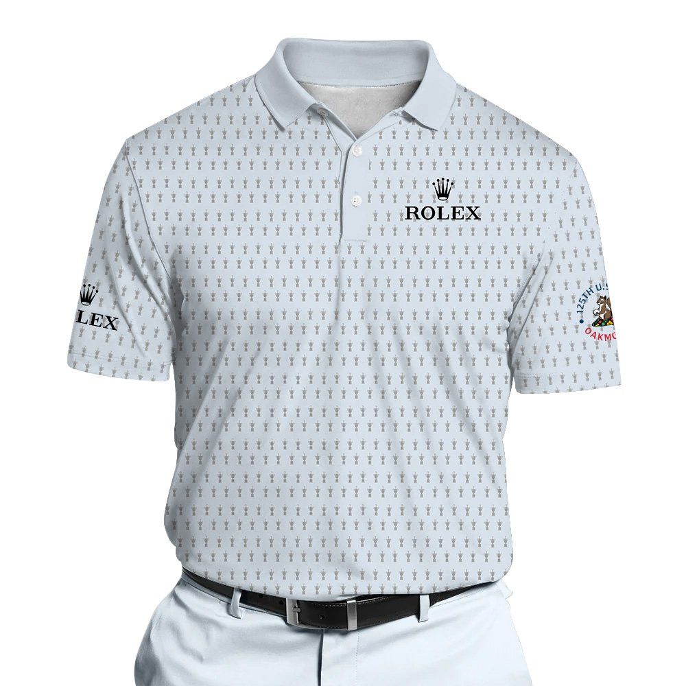 Rolex 125th U.S. Open Oakmont Light Blue Polo Shirt
